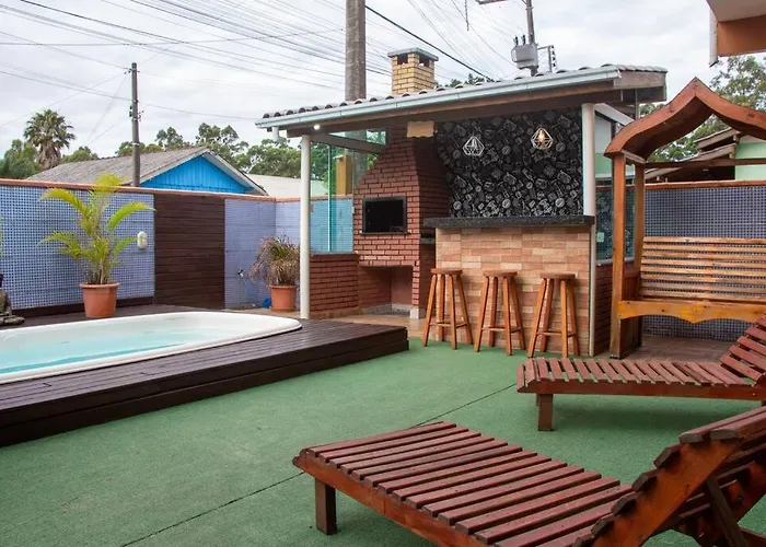 Casa Com Piscina No Sul Da Ilha Para 14 Pessoas